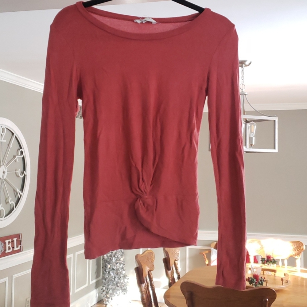 Aeropostale sweater. Burnt orange.